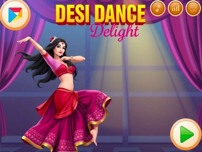Desi Dance Delight Game Cover Desi Dance Delight Game Cover